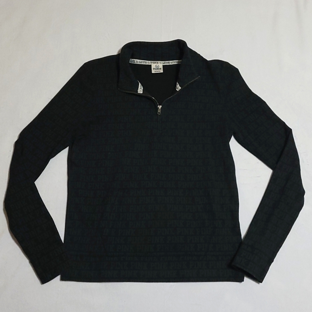 Victoria's Secret Pink zip pullover sweatshirt